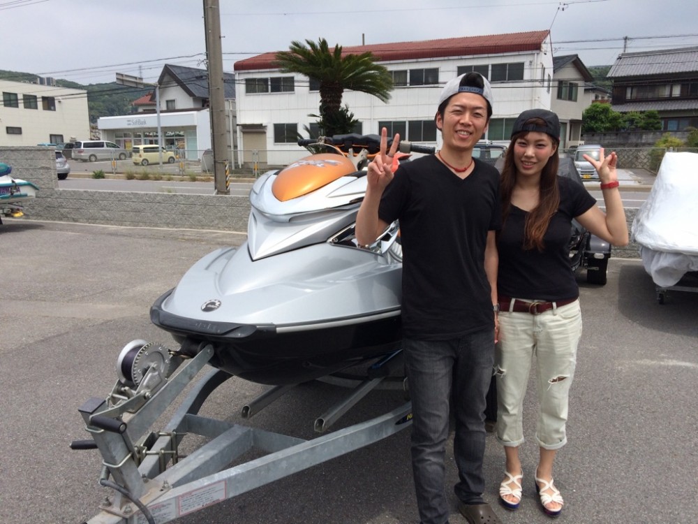 初めてのジェット購入！RXP-X　255RS納艇です！