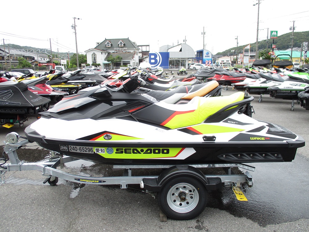 【買取り速報】SEA DOO WAKE155 2014年モデル　アワーメーター15時間