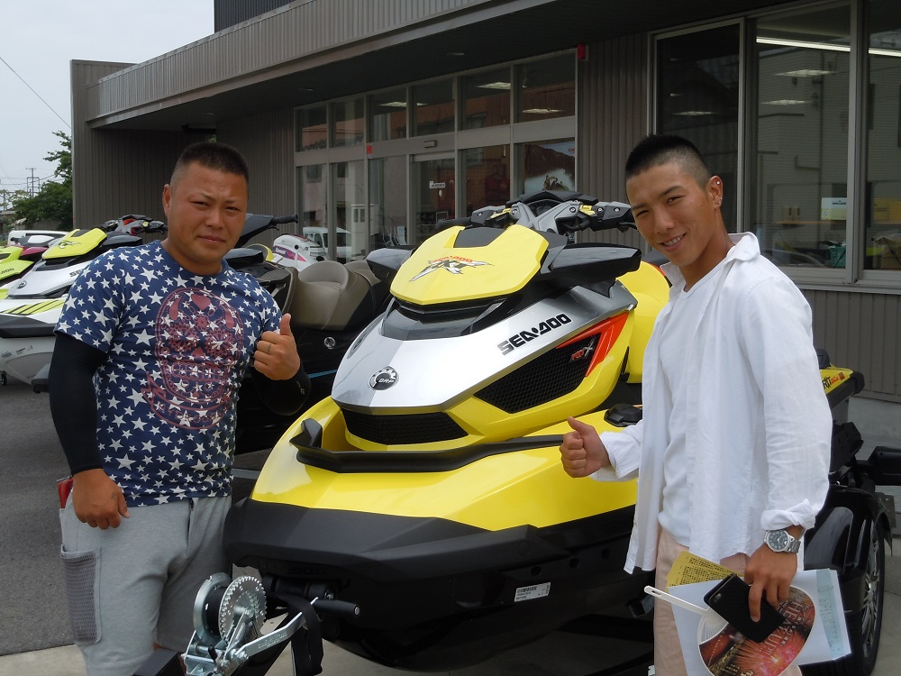 多治見市の鈴木様、2艇目のジェットはシードゥRXT-Xas260RS