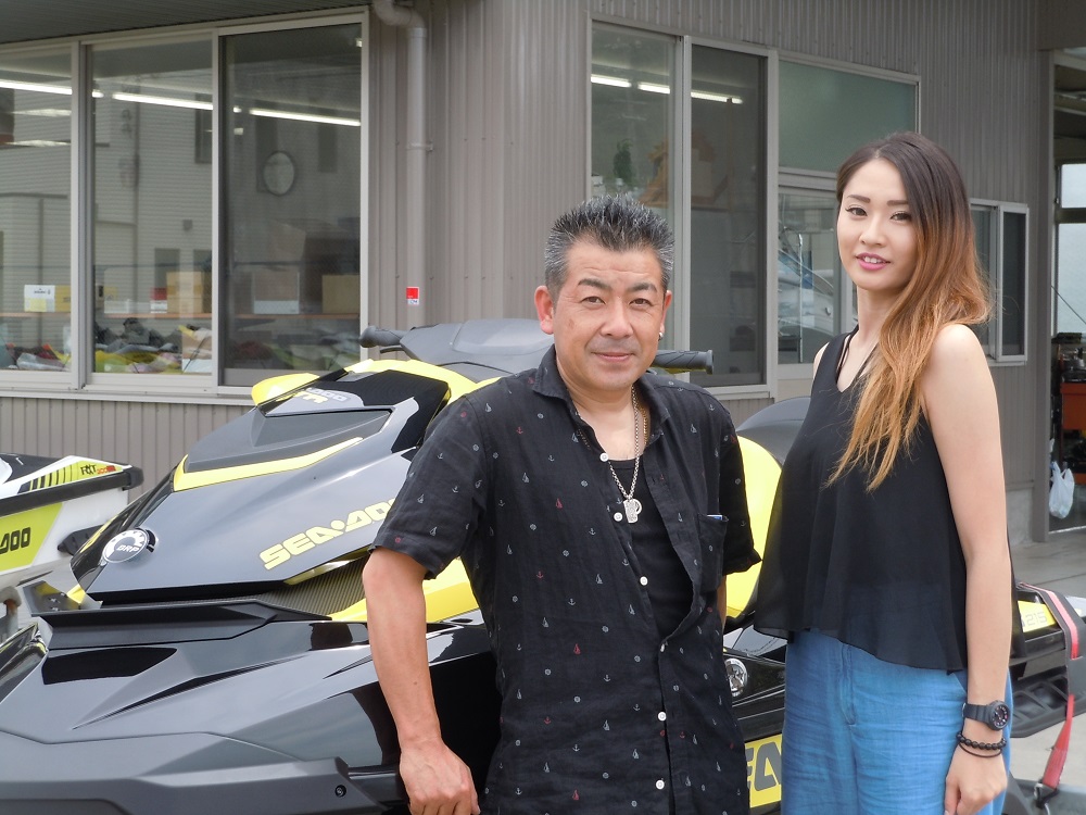 シードゥGTR215　岐阜県土岐市の古田様の納艇です。