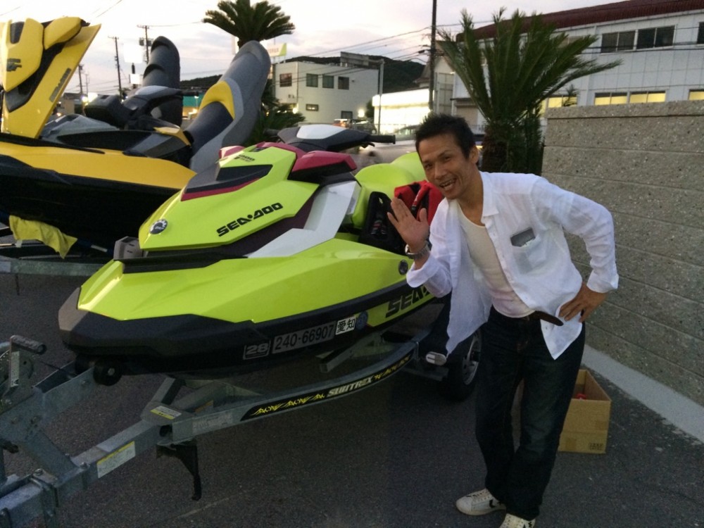 大人気、SEA-DOO　GTI-SE　130納艇です！