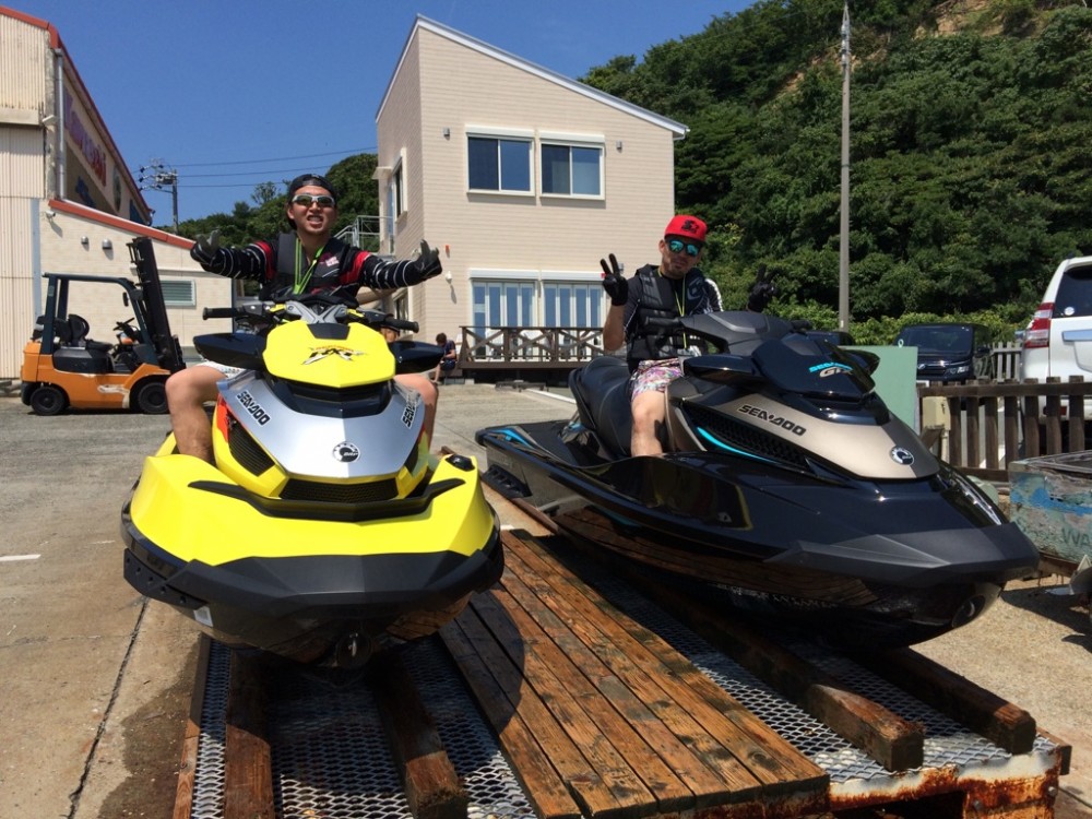 SEA-DOO　2艇納艇です！