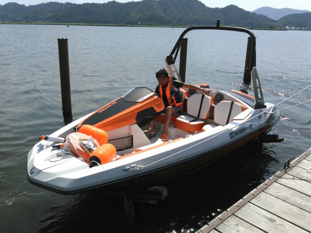 カッコイイ～ジェットボート、SCARAB　165HO　納艇です！