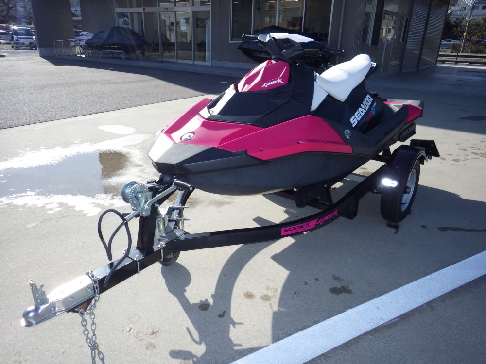 SPARK（シードゥー）　2014年 軽トレーラーセット　70万円入荷！