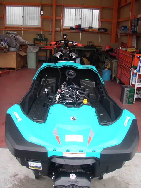 SEA-DOO　SPARK　TRIXX　セットアップ