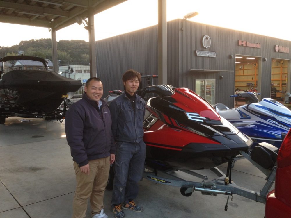 やっぱり最高級モデルがいい！YAMAHA　FX-C　SVHO納艇です！