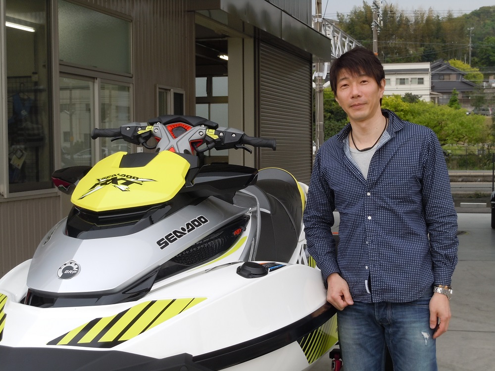最初はGTR230を検討、ご購入いただいたのはRXT-X300RS
