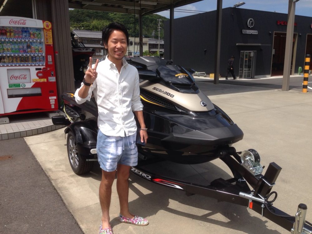 安定感を求めて！SEA-DOO　GTX　155納艇です！