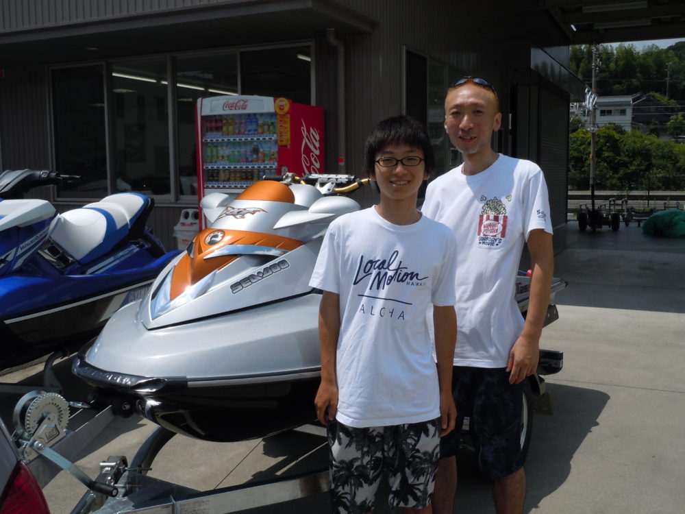 速さを求めて～！SEA-DOO　RXT-X　255納艇です！
