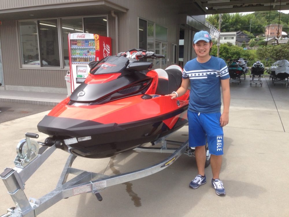 買い替えるなら最高馬力でしょう！RXT-X　300RS納艇です！