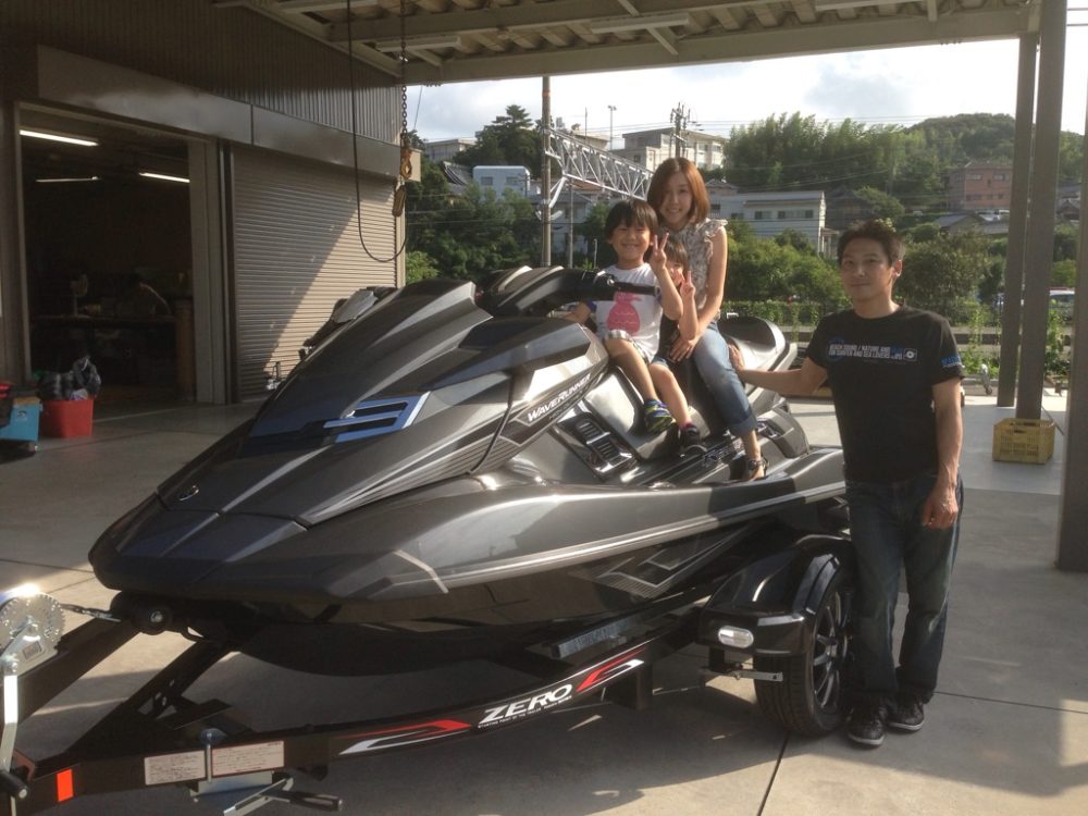 週末まで待ちきれない！FX-Cruiser　HO納艇です！