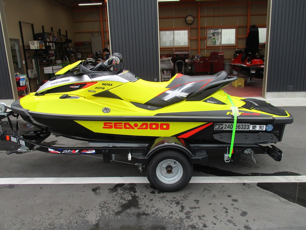 【買取り速報】SEA DOO　RXT-X 260RS　2015年モデル　アワーメーター23時間
