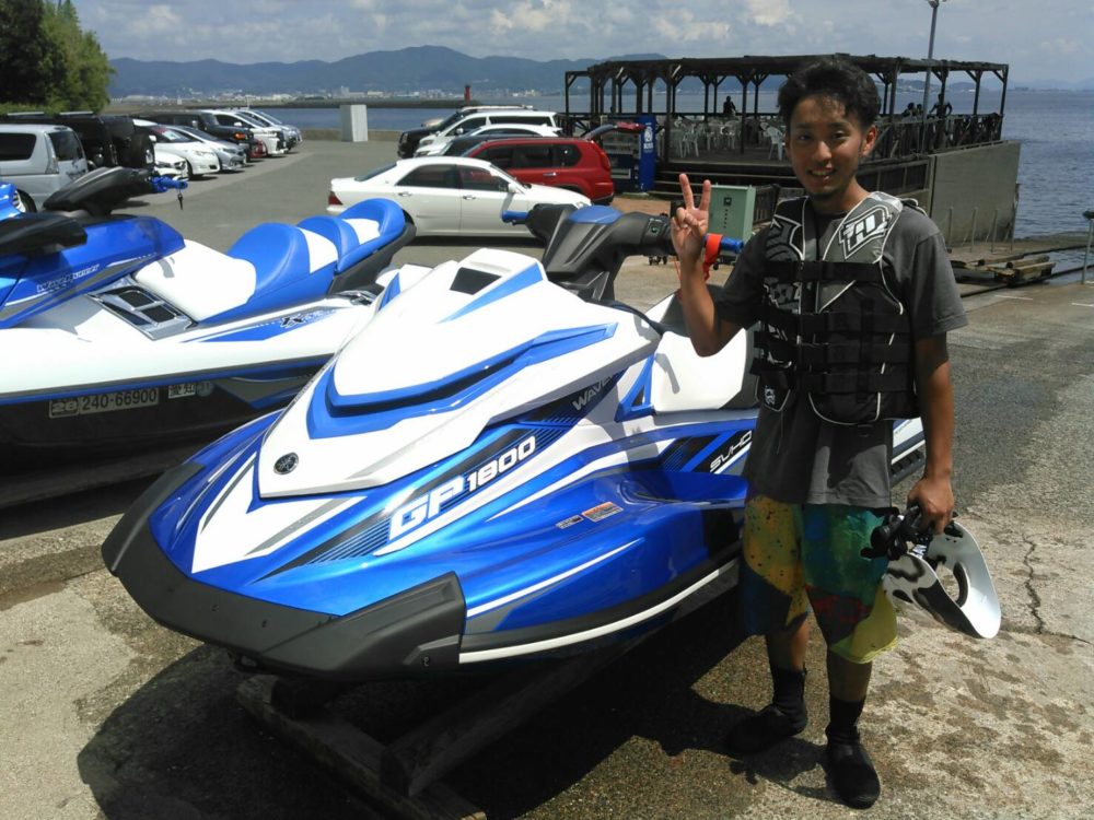 やっぱりブルー！YAMAHA　GP1800納艇です！