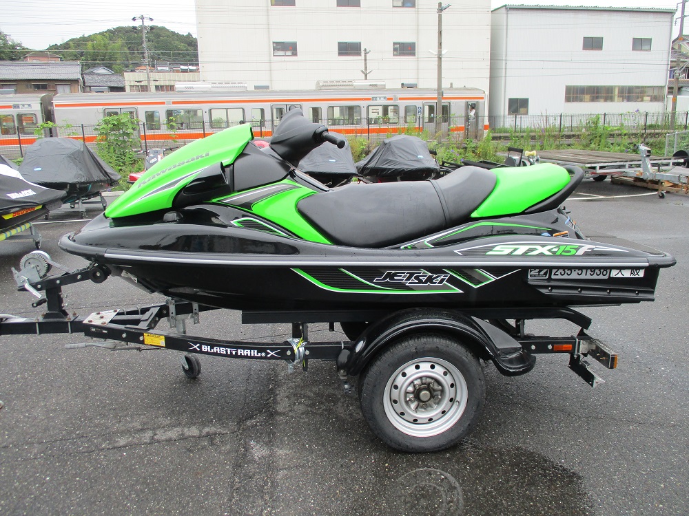 【買取り速報】カワサキ STX-15F　2015年モデル　アワーメーター2時間
