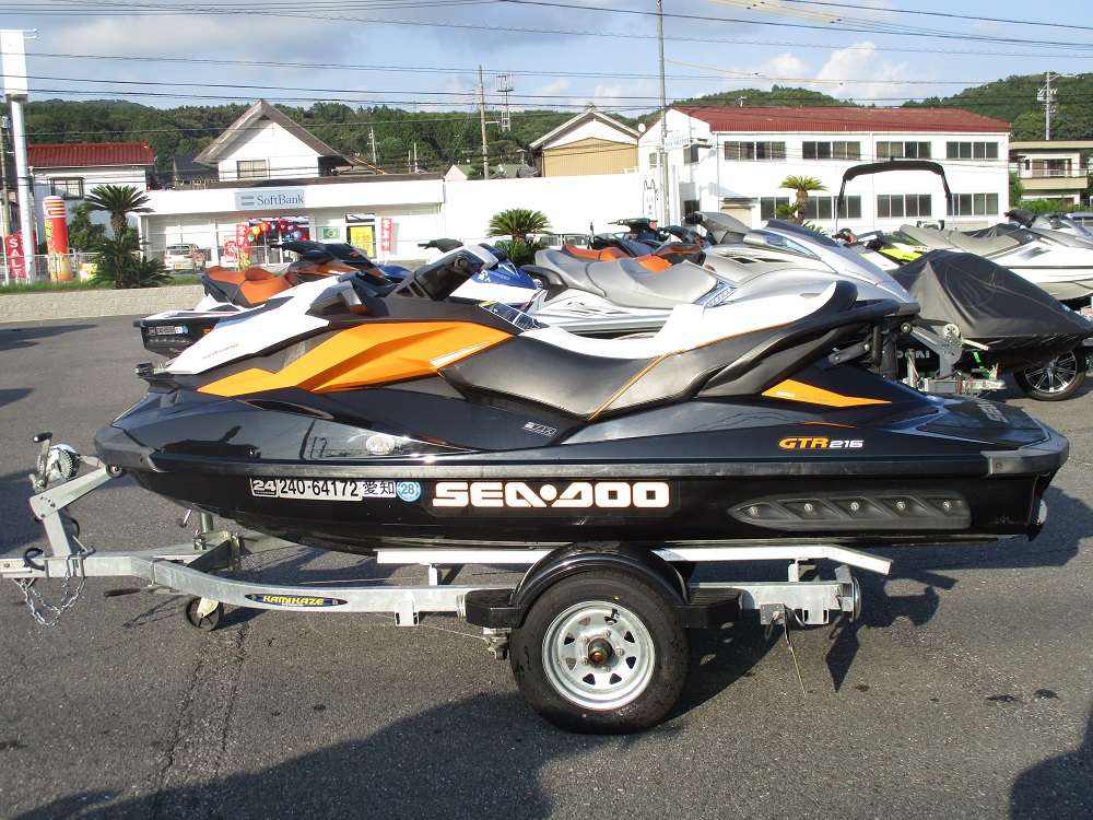 【買取り速報】SEA DOO GTR215 2012年モデル　アワーメーター47時間