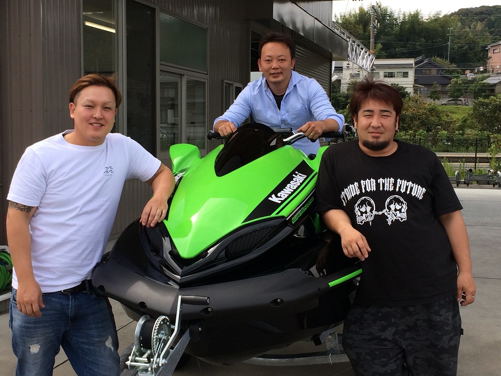 過去に乗って感じたパワーに感動　ULTRA310R納艇です。