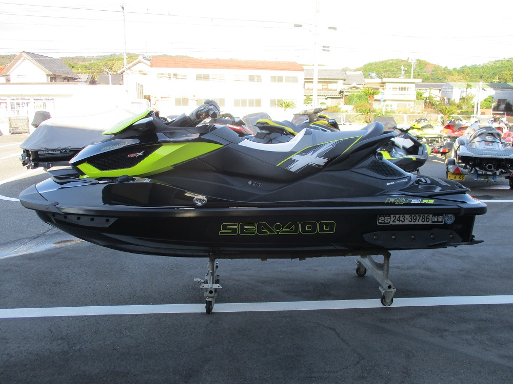 【買取り速報】SEA DOO RXT-X aS 260　2013年モデル　アワーメーター81時間