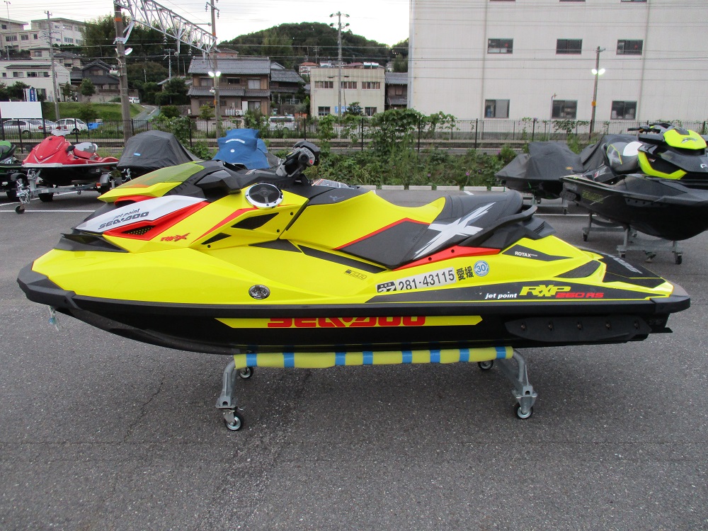 【買取り速報】SEA DOO RXP-X260RS 2015年モデル　アワーメーター99時間
