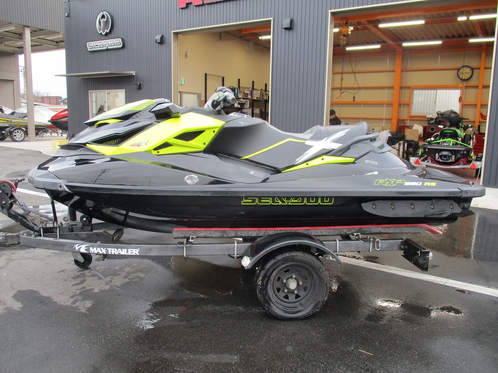 【買取り速報】SEA DOO RXP-X260RS 2013年モデル　アワーメーター36時間