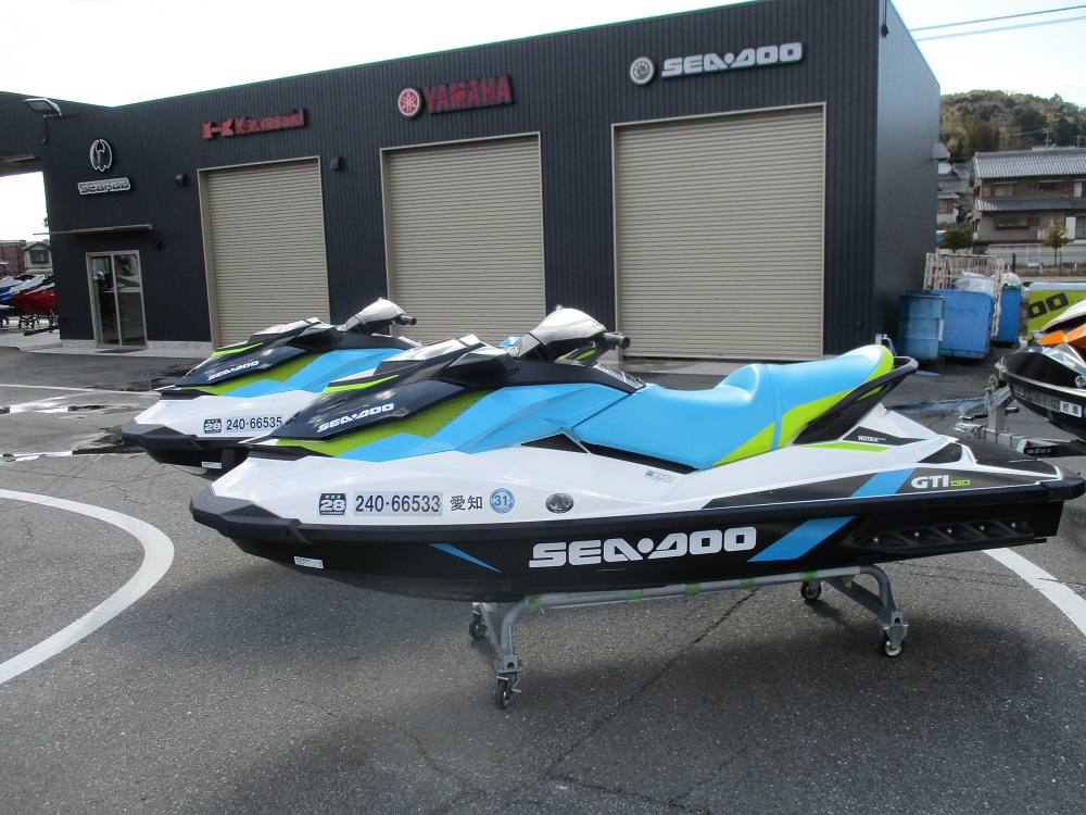 【買取り速報】SEA DOO GTI 130 2015年モデル　2艇まとめ入庫です