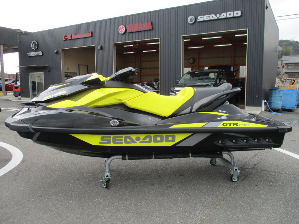 【買取り速報】SEA DOO GTR215 2016年モデル　アワーメーター8時間
