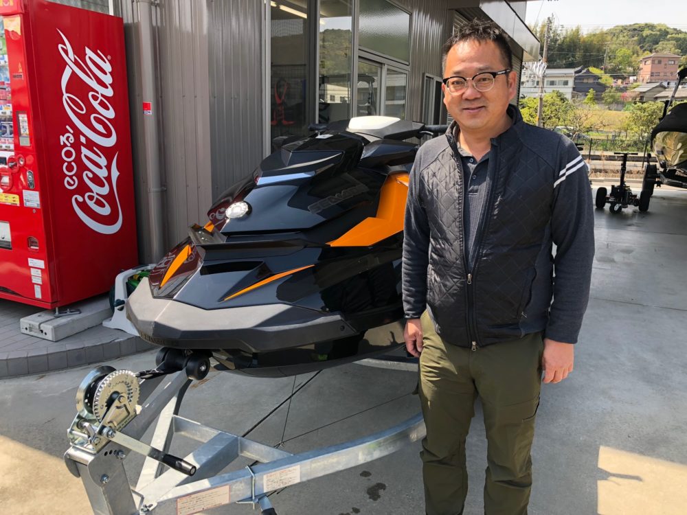1年越しのＭyジェット！SEA-DOO　GTR215納艇です！