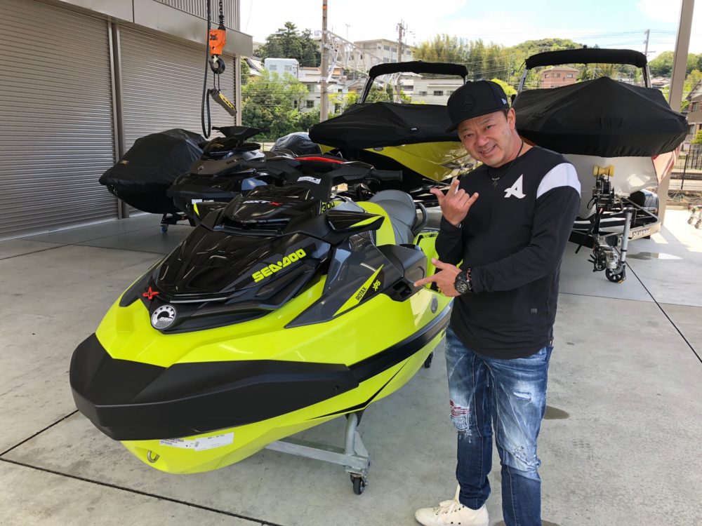 注目のNewモデル、SEA-DOO　RXT-X300RS納艇です！
