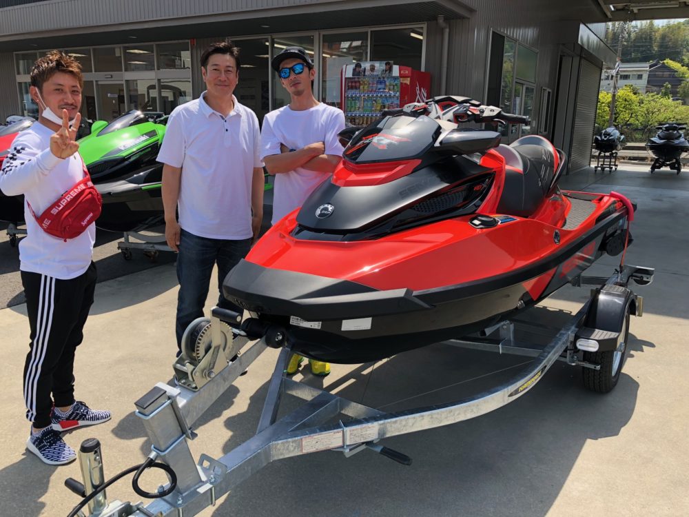 300馬力のモンスターマシーン！SEA-DOO　RXT-X300RS納艇です！