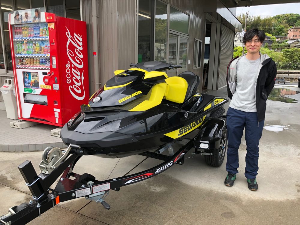 やっぱりスピードが欲しい♪SEA-DOO　GTR215納艇です！