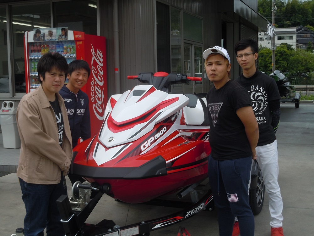 GP1800納艇は熊本県の竹岡様