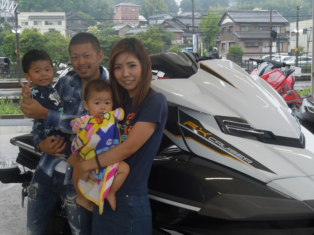ヤマハFXクルーザーHOの納艇は松井様