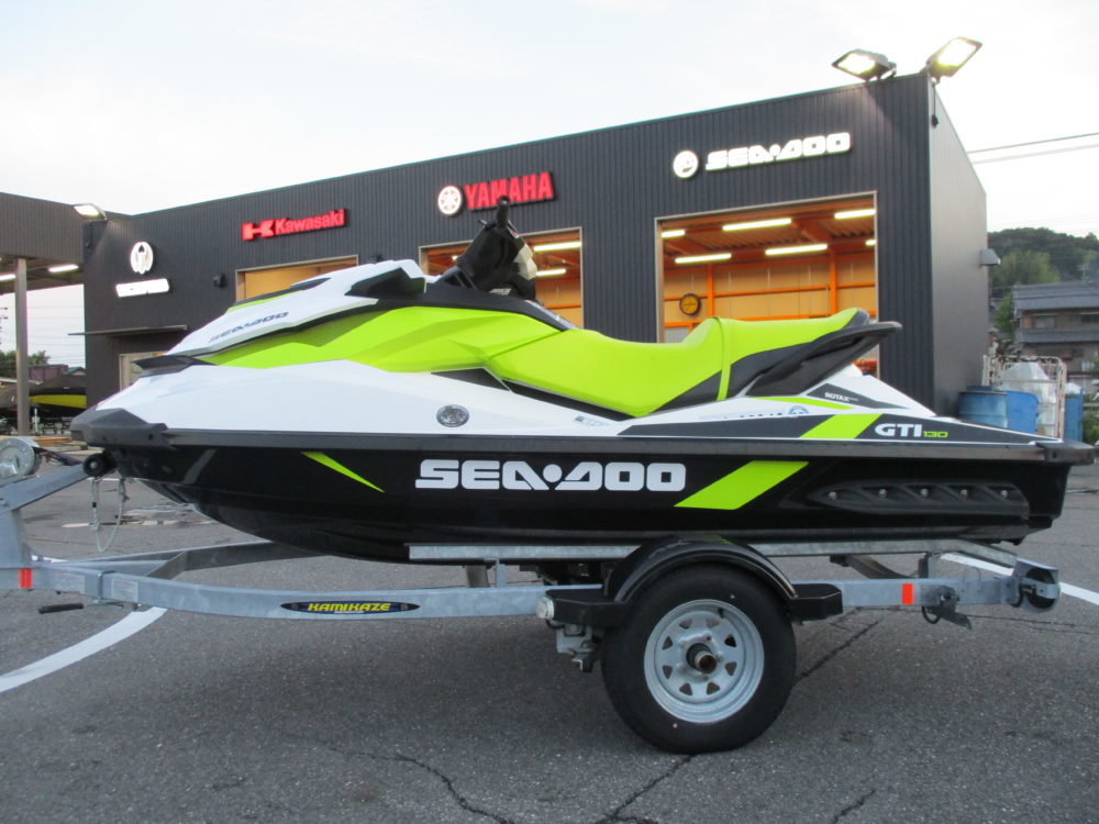 【買取り速報】SEA DOO GTI 130 2015年モデル　アワーメーター10時間