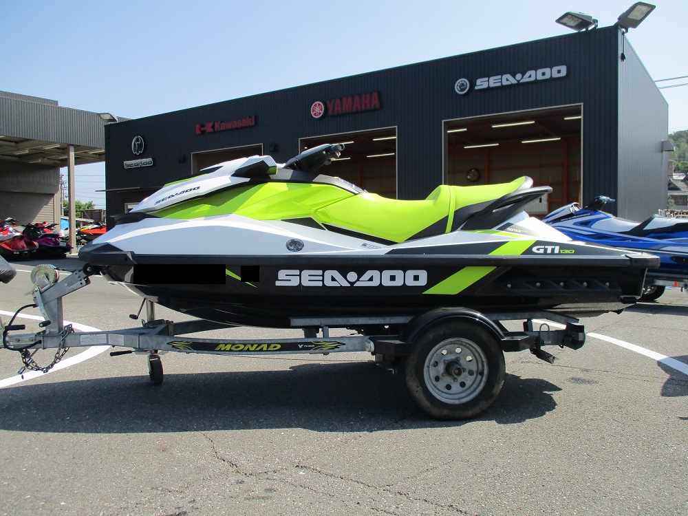 買取り速報】SEA DOO GTI 130 2015年モデル アワーメーター66時間