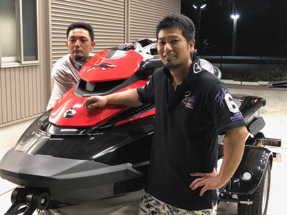 初乗りが楽しみ～！RXT-X260RS納艇です！