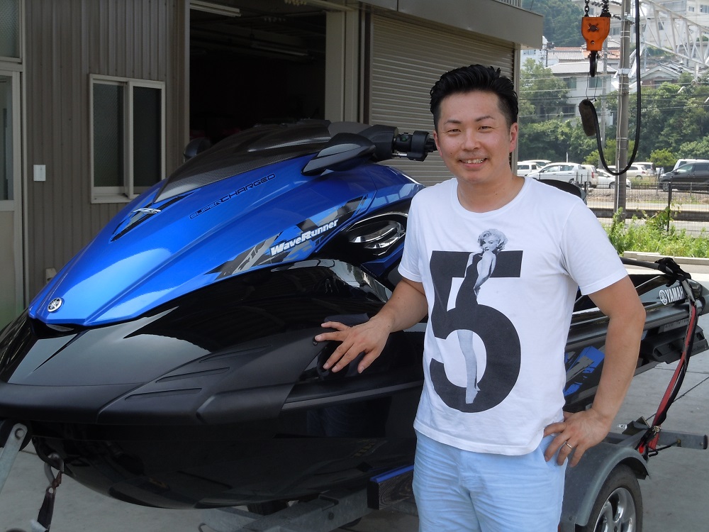 福島県から!(^^)!　FZS-SVHO納艇です。