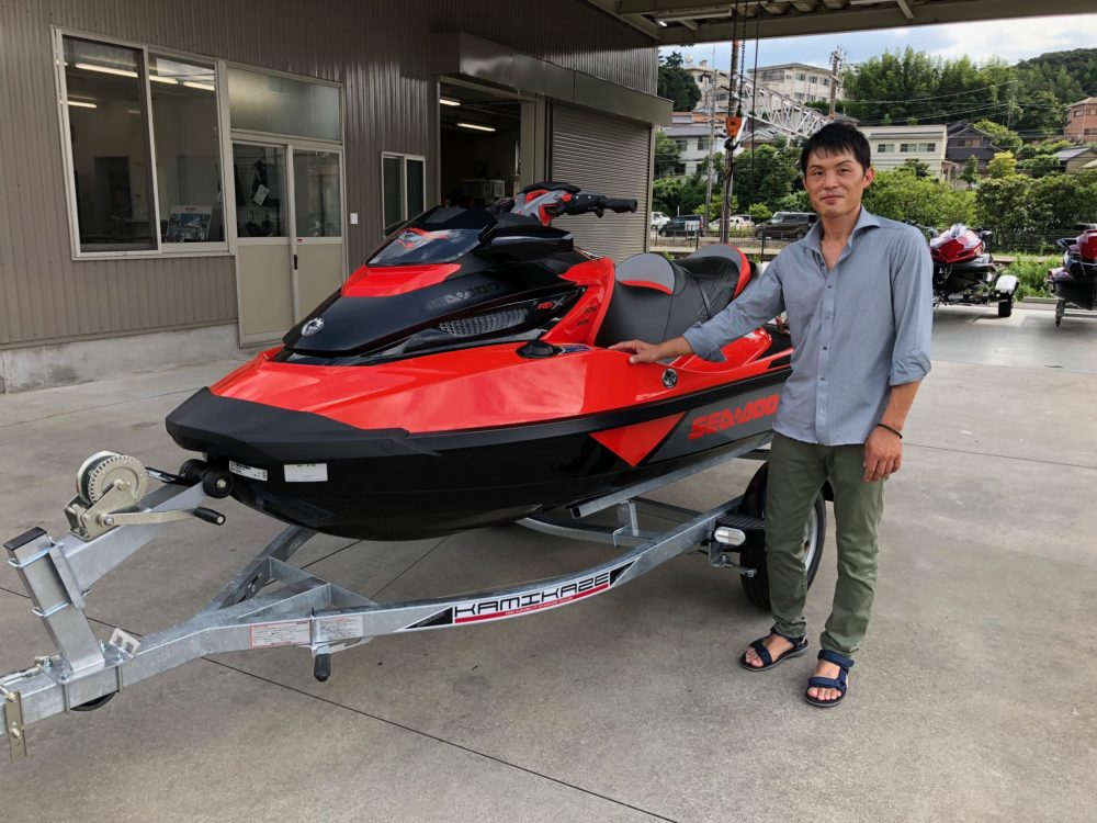 せっかく買うならハイパワー！SEA-DOO　RXT-X300RS納艇です！