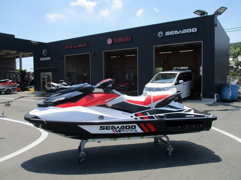 【買取り速報】SEA DOO WAKE 155 2012年モデル　アワーメーター13時間
