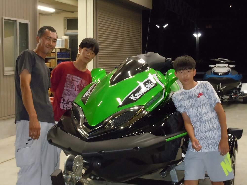 ULTRA310LXをメインで乗るのはお父さんか息子さんか？(笑)