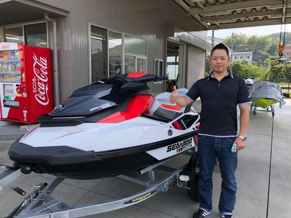 狙ってました！SEA-DOO　WAKE155納艇です！