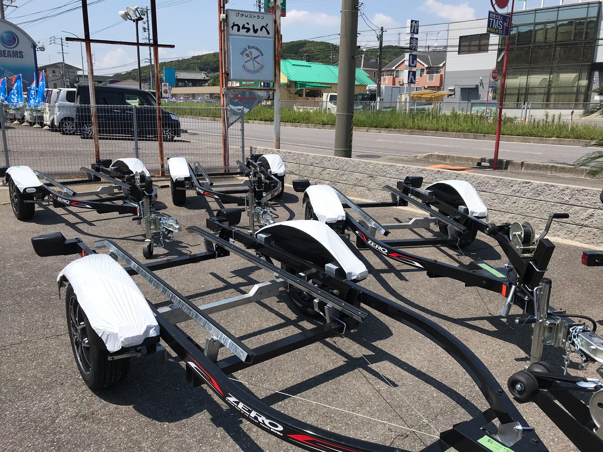 売れ行きが去年の倍以上！大人気ZEROトレーラー！！