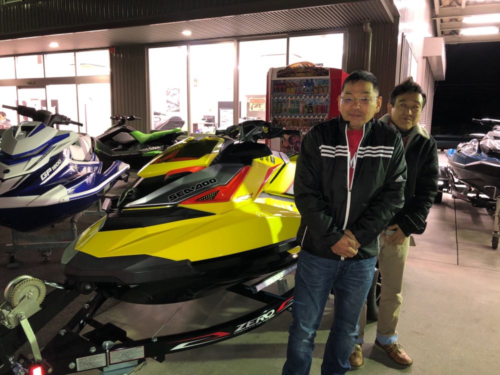 来シーズンが待ち遠しい！RXP-X260RS納艇です！