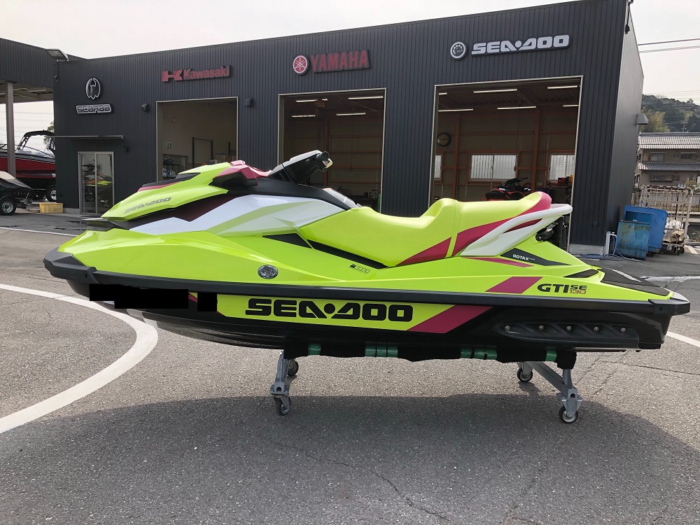 【買取り速報】SEA DOO　GTI SE 130　2015年モデル　アワーメーター24時間