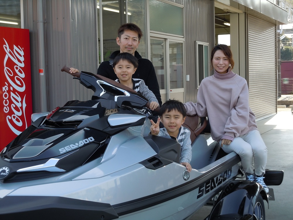 平成最後の高価なお買い物　GTXリミテッド300の納艇です