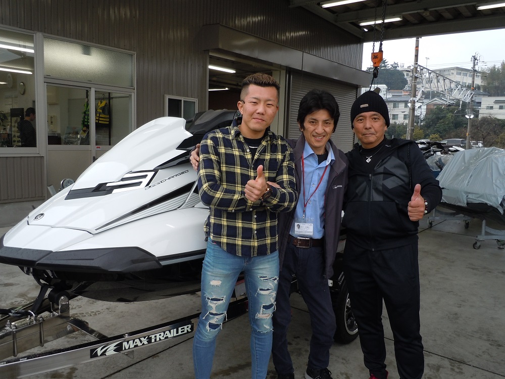 20歳からのジェット遊び　FXクルーザーSVHO納艇です✌