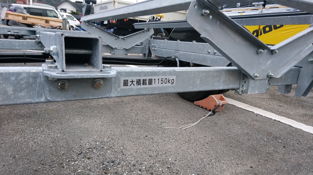 トレーラーの車検証の満了期限を確認しましょう！
