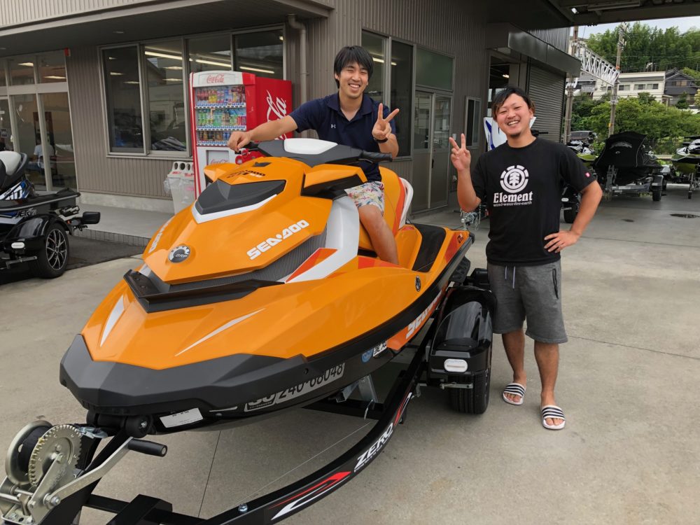 仲間と楽しむぞ～！GTI-SE155納艇です！