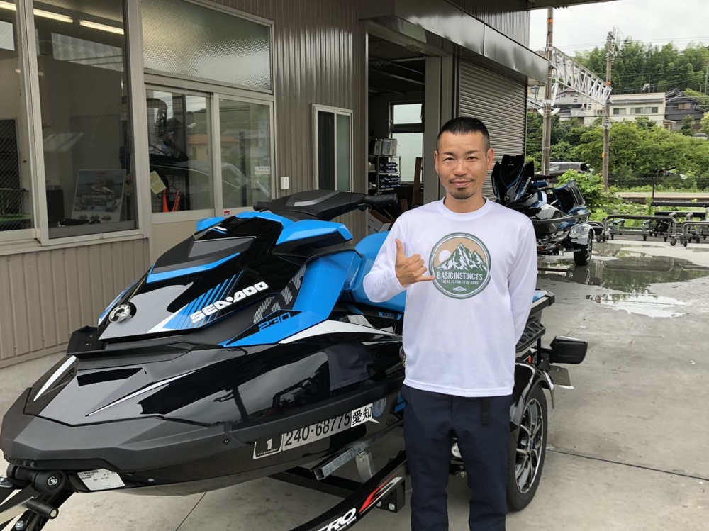 2艇のご購入、本日はGTR230の納艇です。