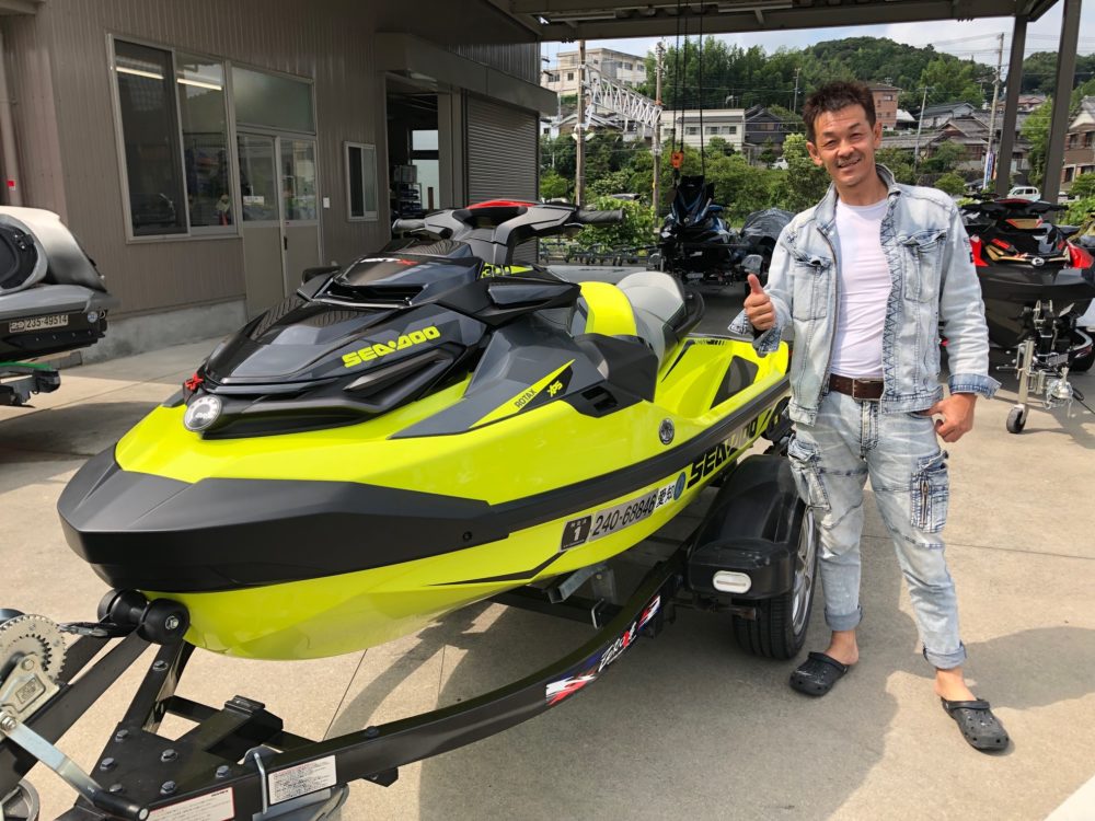 カラーと安定性！RXT-X300RS納艇です！