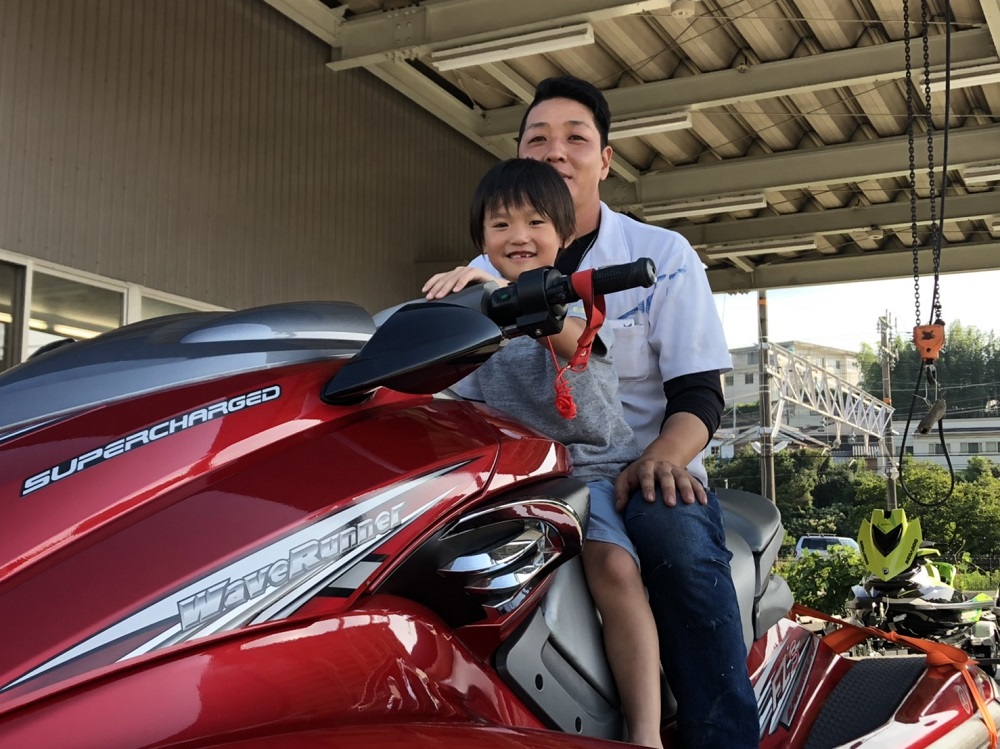 今から30分だけ乗ってきます(^O^)　FZS納艇です✌