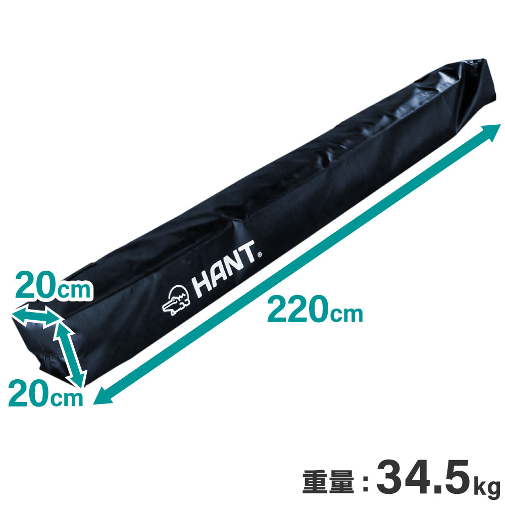 HANT カーサイドオーニング 200 ブラック 03